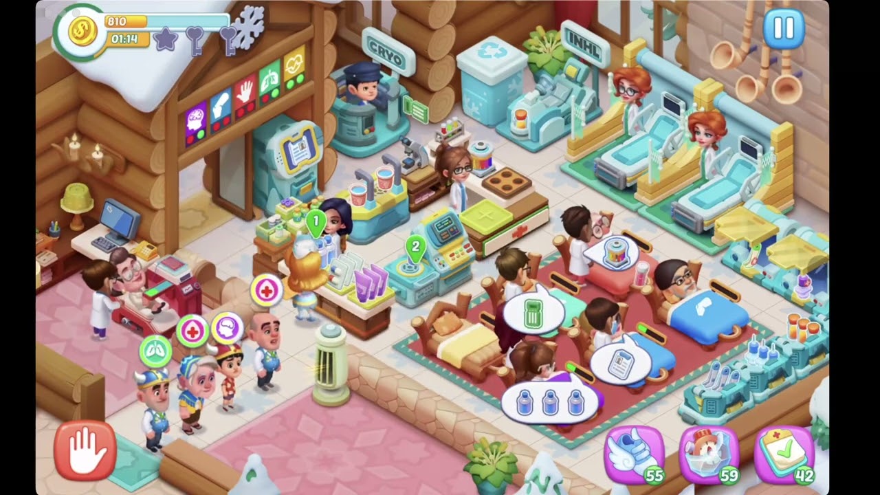 Happy Hospital Level 53 💉🩺🚑 ➖ Zurich ➖ FULL STORY ➖ CaroGamesNL