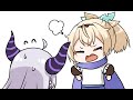 【手描き】だいたいてぇてぇいろはス マイクラ【風真いろは/ラプラス・ダークネス/いろはス/切り抜き漫画】