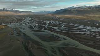 Iceland river bed 4k