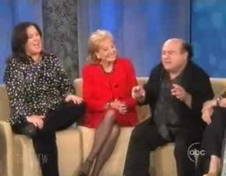 Hard Drinking Devito Bashes Bush on "The View"