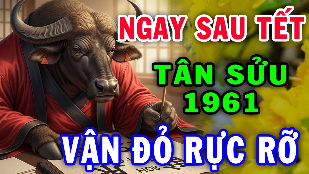 Chúc Mừng Tân Sửu 1961 Thần Tài Cho Lộc, Tiền Về Ùn Ùn Giàu Như Vũ Bão Tháng 1 ÂL