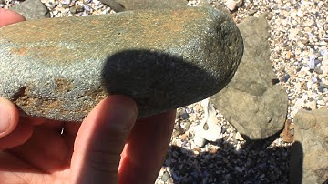 #32 Basalt Muller Grinding Stone - Aboriginal Stone Tools