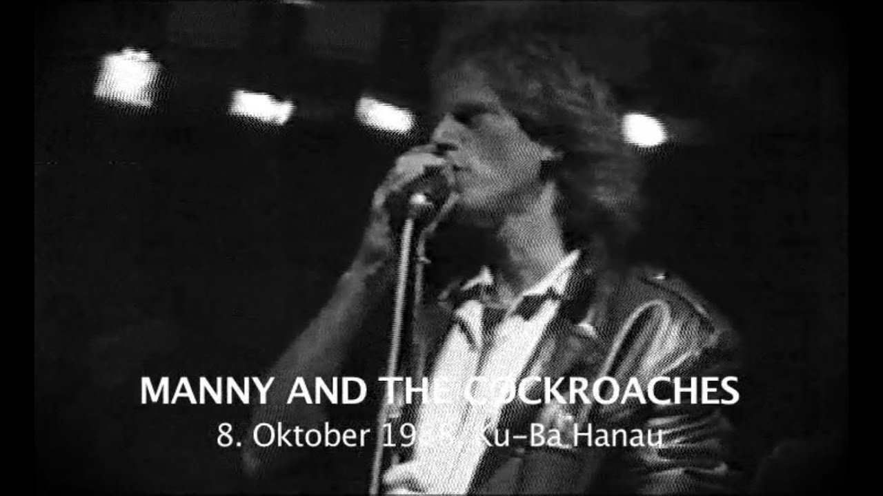 1988 Manny and the Cockroaches im Ku-Ba / Hanau. Zum 15ten Todestag von Manny Herrmann am 27.1.2026.