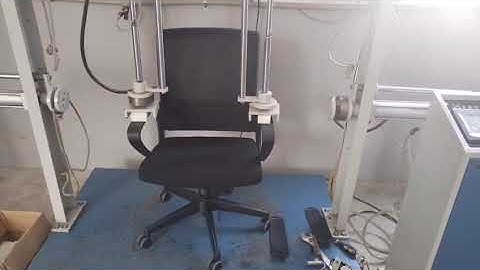 Chair armrest loading test, Pre shipment inspection, Factory audit, Container loading supervision