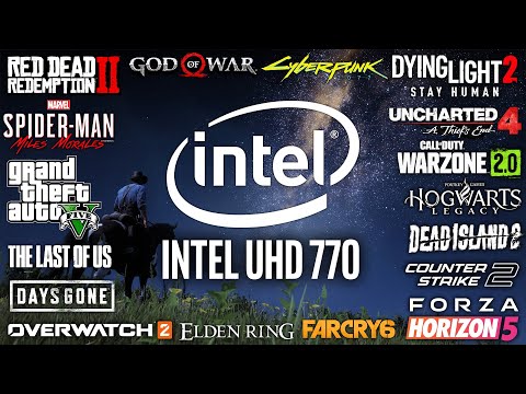 Intel UHD 770 in 2023 - Test in 25 Games