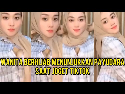 VIRAL - Wanita Berhijab (Rizky Aulia Marpaung / Babycha666) Menunjukkan Payudara Saat Joget Tiktok