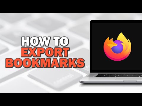 Как экспортировать закладки в Firefox (самый простой способ)