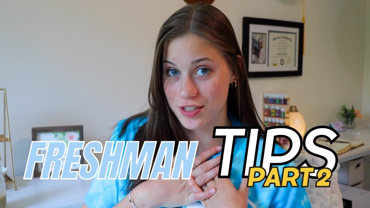 Freshman 101 how to succeed in college PART 2/3 How to be a responsible ...