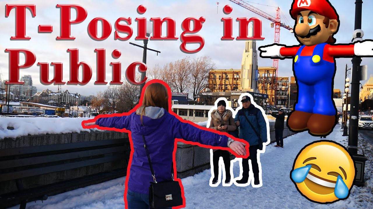 T-Posing in Public!!!