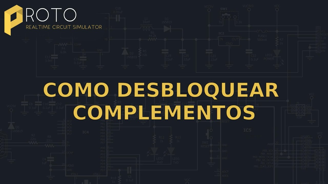 PROTO - circuit simulator | COMPLEMENTOS | PT - YouTube