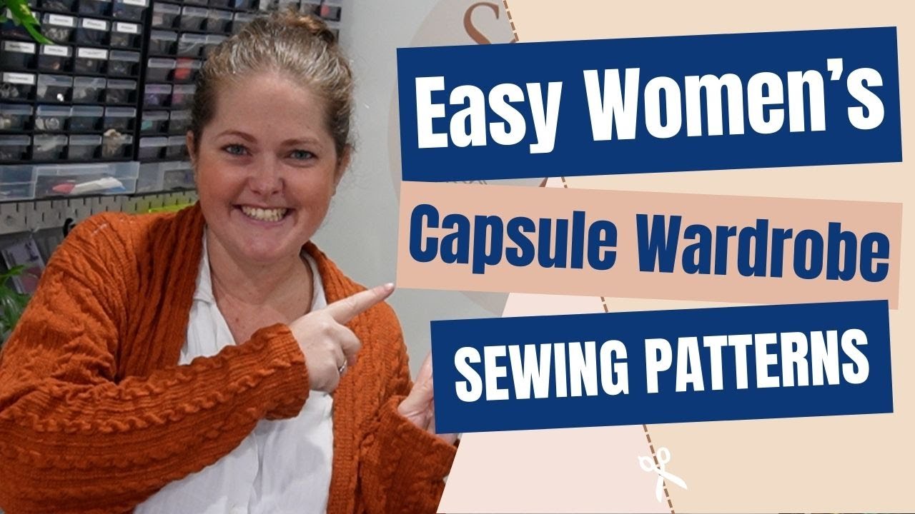 The Best Easy Sewing Patterns for your DIY Womens Capsule Wardrobe