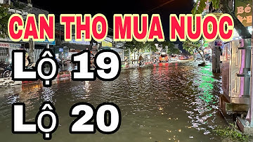 CẦN THƠ MÙA NƯỚC, TỪ LÔ 20 VỀ LỘ 19 TP CẦN THƠ🌺ngày 18-10-2024🌺cần thơ ký sự
