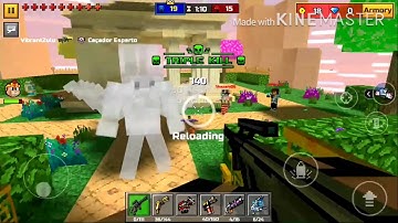 Using the Marksman Gun on PixelGun3D