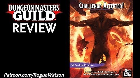 DMs Guild Review - Challenge Accepted!
