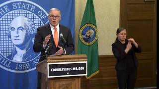 WATCH: Washington Gov. Inslee makes statewide coronavirus announcement - April 2, 2020