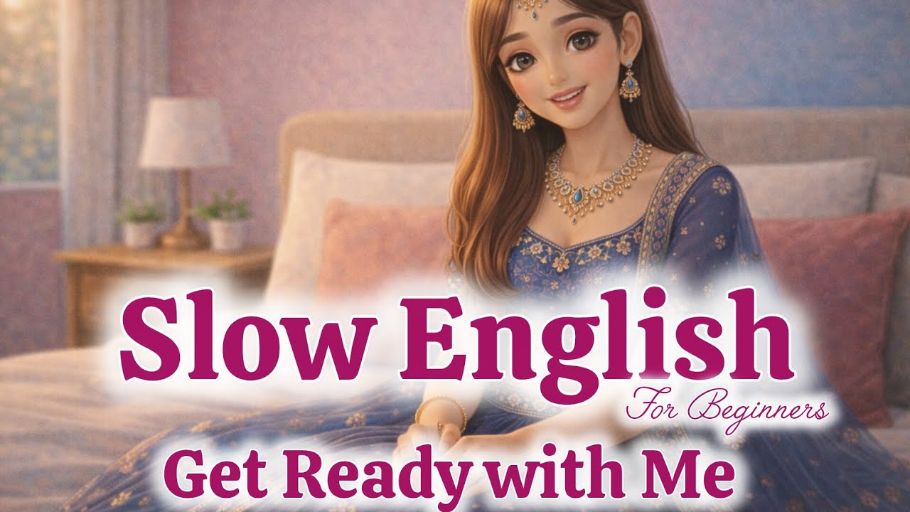 Get Ready With Me | Slow English for Beginners (A2) level listening ...