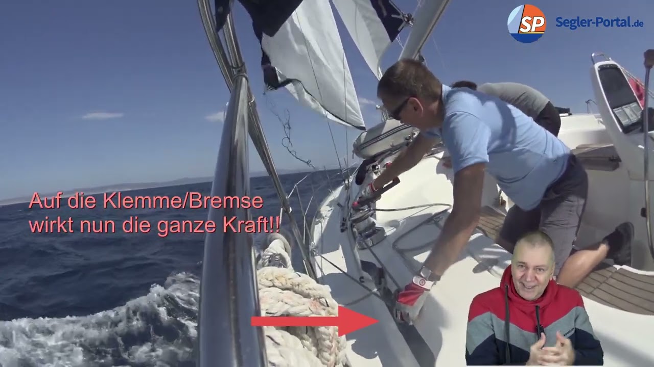 ⁣SePo: Hole-/Reffleine: Eine der gefährlichsten Leinen an Bord!