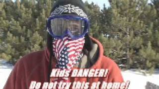 Chace Palmeroy World Record Sled Jump Attempt!