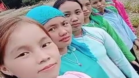 Hát Nùng gái nùng simacai xinh đẹp chào gái nùng simacai lào cai hát hay tuyệt vời tiếng nùng