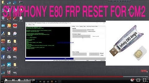 SYMPHONY E80 FRP RESET FOR CM2