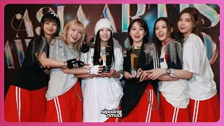 NMIXX win "Icon Award" & "Best Choice Award" @ Asia Artist Awards (AAA) 2023 | Winning Interview