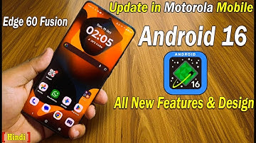Moto Edge 50 Fusion Android 16 Update | December 2025 New Software Update Features