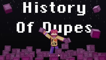 The History of Dupes on 6b6t (tutorial)