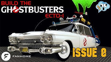 Fanhome Ghostbusters Ecto-1 model kit build part 6 issue 8 stages 23-26