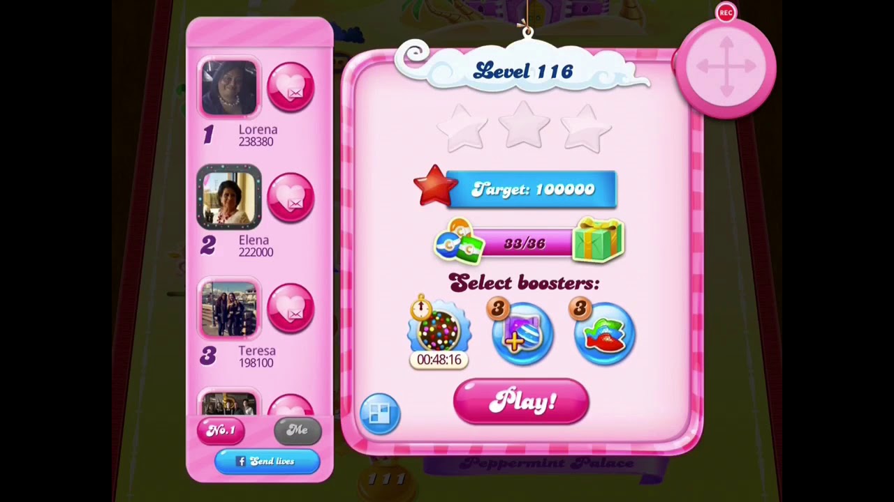 Candy crush level 166 - YouTube
