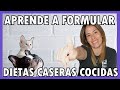 COMIDA CASERA 🥩 PARA PERROS 🐶 Y GATOS 🐱 | Paso a paso para formular DIETAS caseras COCINADAS 🥘