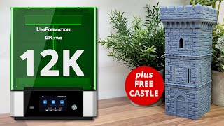 Uniformation GK Two 12K UPGRADE plus FREE Castle STLs & Printing Lessons