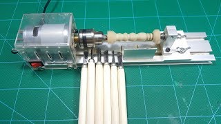 Test Thử MÁY TIỆN MINI Motor 775