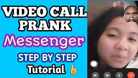 TRENDING MESSENGER VIDEO CALL PRANK | Step by Step Tutorial | Sweet Izza