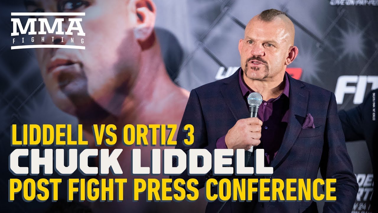 Liddell vs. Ortiz 3: Chuck Liddell Post-Fight Press Conference - MMA Fighting