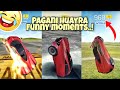 Pagani huayra funny moments 😂🤣|| Extreme car driving simulator😱🔥||