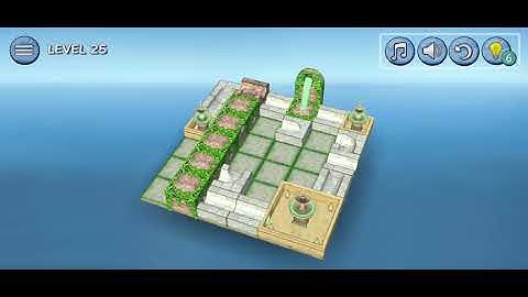 LEVEL 25 - ZWEMBADEN II | Flow Water Fountain 3D Puzzle | Walkthrough, Gameplay, Zonder Commentaar