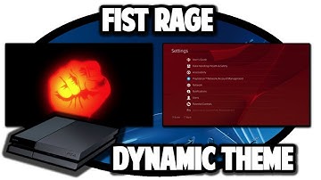 [PS4 THEMES] Fist Rage Dynamic Theme Video in 60FPS