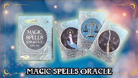 Magic Spells Oracle Unboxing