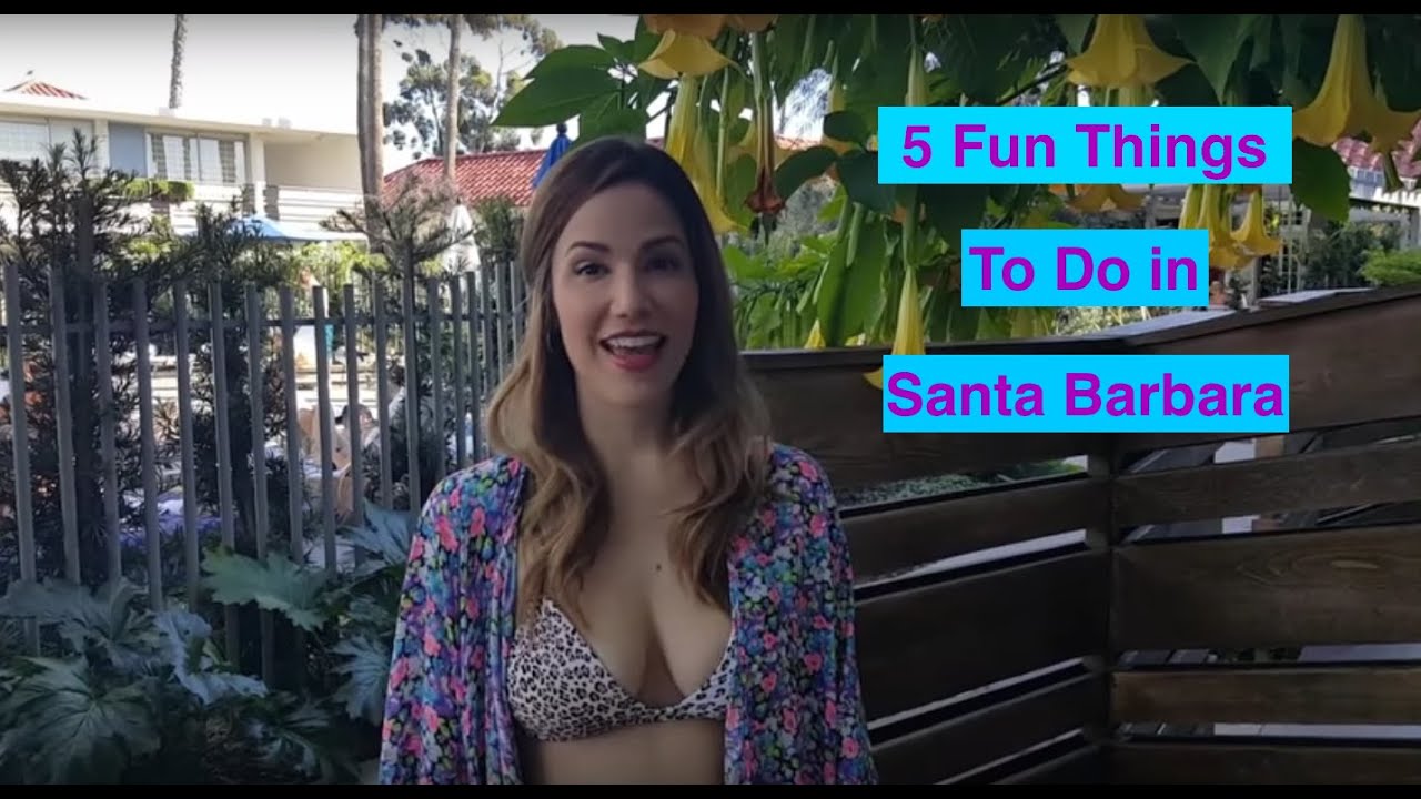 5 Fun Things To Do In Santa Barbara California Travel Vlog Youtube