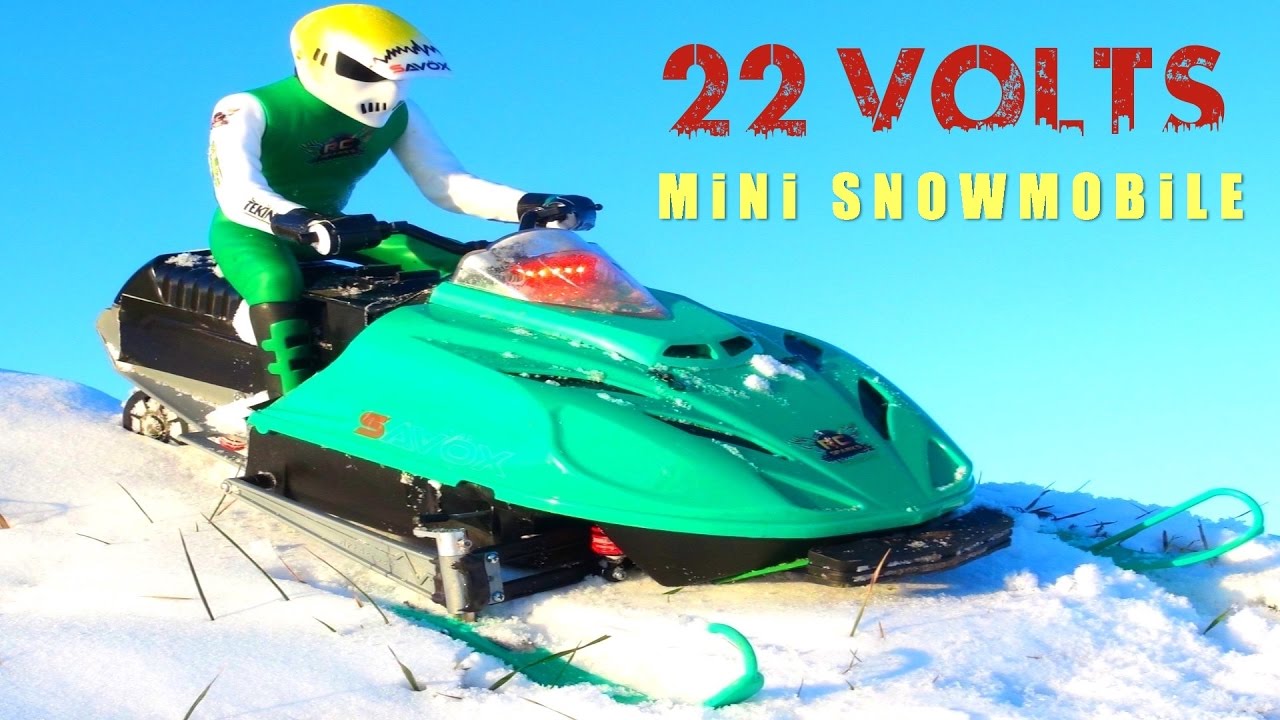 nitro rc snowmobile kit