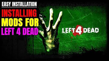 mods Installation for Left 4 Dead 1 #mods #l4d #gaming