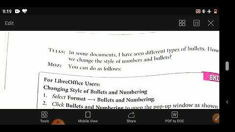 ch-3 Organising Information using Lists and Tables