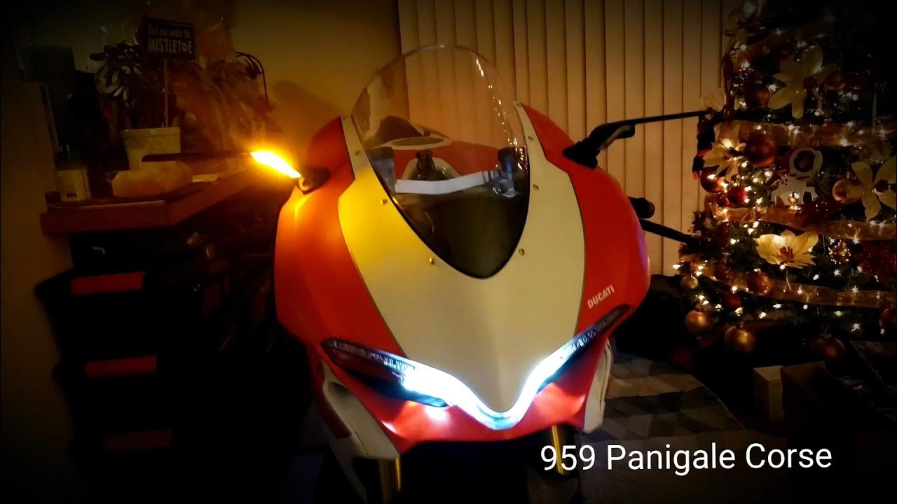 EE079H RIZOMA BLINKER- UND RÜCKSPIEGEL-KABELSATZ MIT INTEGRIERTEM BLINKER  DUCATI 959 PANIGALE CO