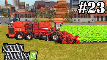 FS 18. Timelapse # 23. Harvesting beets, wheat, spreading slurry