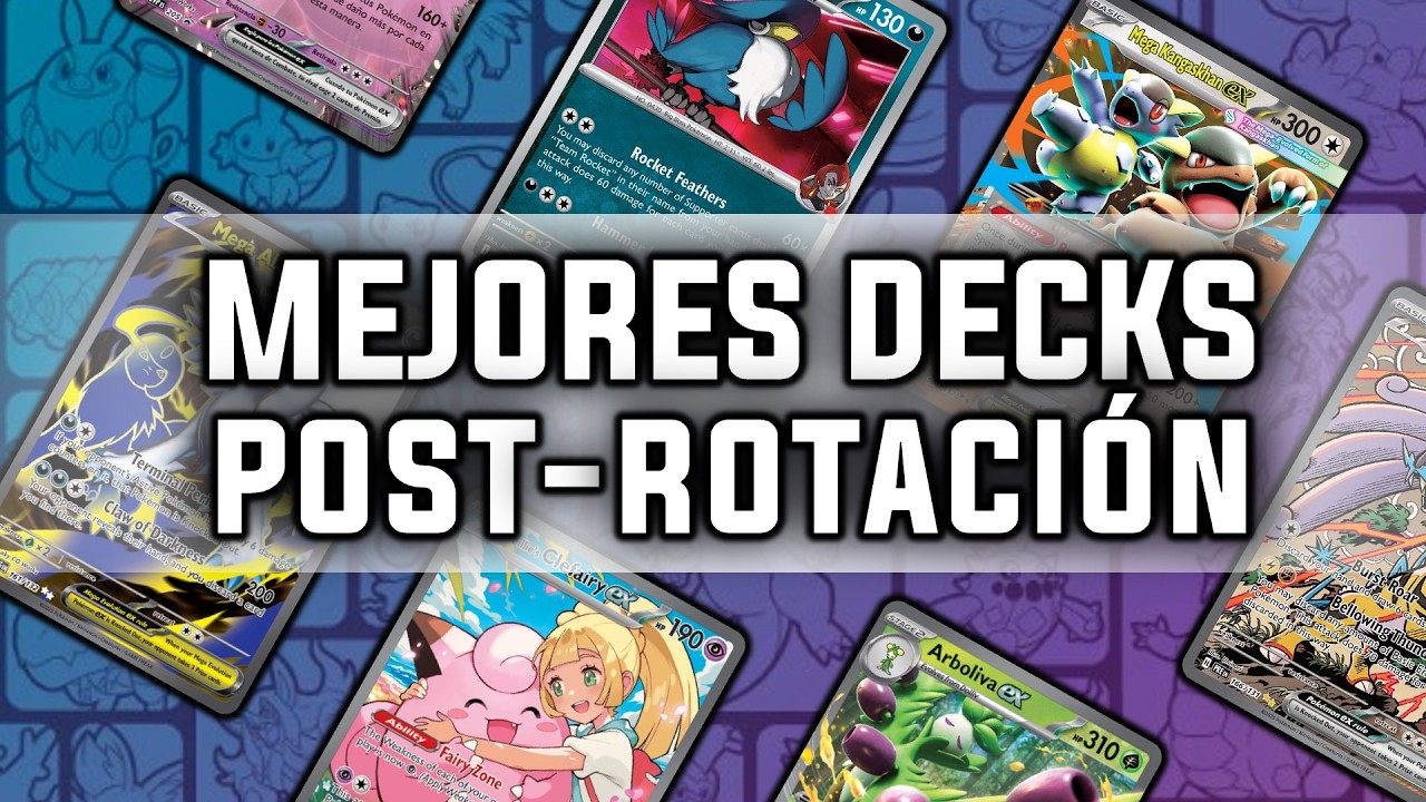 🚨 Estos son los MEJORES DECKS del formato ¡MENUDA REVOLUCIÓN! - Ascended Heroes / Héroes Ascendentes