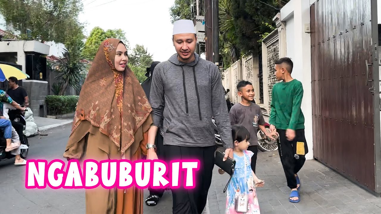 HABIB DAN KARTIKA AJAK ANAK-ANAK NGABUBURIT NYARI TAKJIL