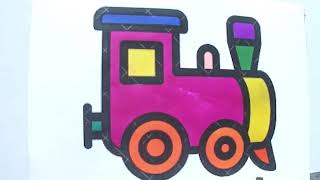 COLORING PAGE TRAIN