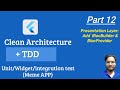 Flutter Clean Architecture Course - Implementing BlocProvider and BlocBuilder in UI (Lecture 12)