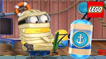 Minion rush Mummy MINION REGATTA QUEST ROOM fullscreen gameplay walkthrough android ios