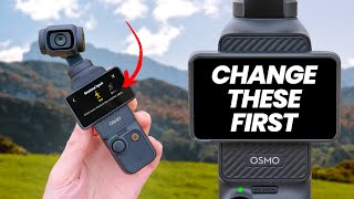 DJI OSMO POCKET 3 | 20 SETTINGS You SHOULD CHANGE IMMEDIATELY!